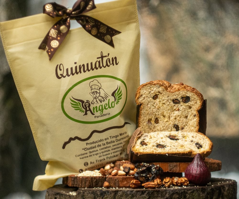 Quinuatón, panetón de quinua D'Angelo
